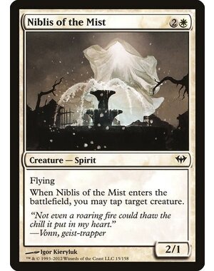 Magic: The Gathering Niblis of the Mist (015) Lightly Played