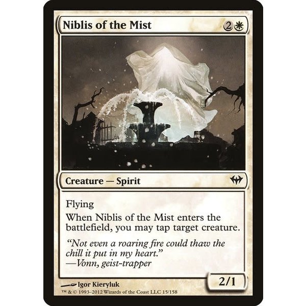 Magic: The Gathering Niblis of the Mist (015) Lightly Played