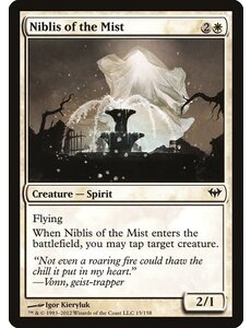 Magic: The Gathering Niblis of the Mist (015) Near Mint