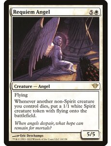 Magic: The Gathering Requiem Angel (018) Near Mint
