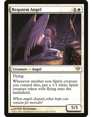 Magic: The Gathering Requiem Angel (018) Near Mint