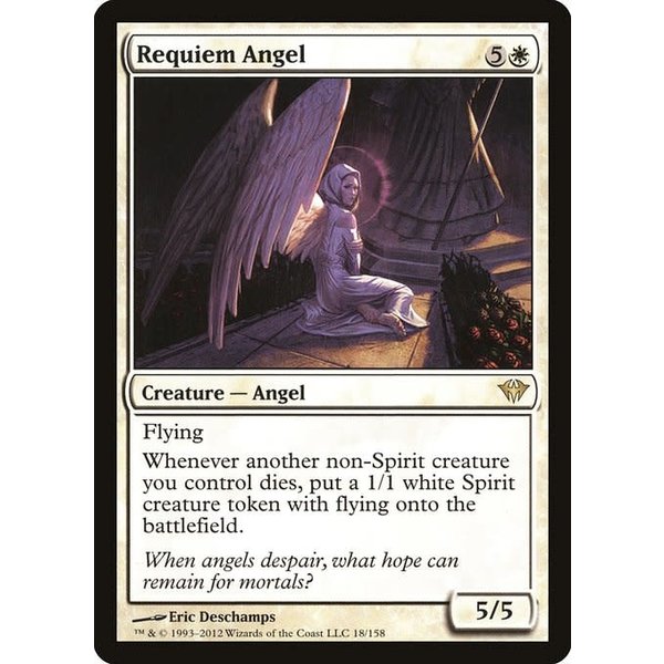 Magic: The Gathering Requiem Angel (018) Near Mint