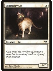 Magic: The Gathering Sanctuary Cat (019) Near Mint