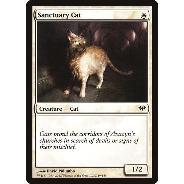 Magic: The Gathering Sanctuary Cat (019) Near Mint
