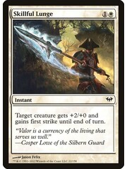 Magic: The Gathering Skillful Lunge (022) Moderately Played