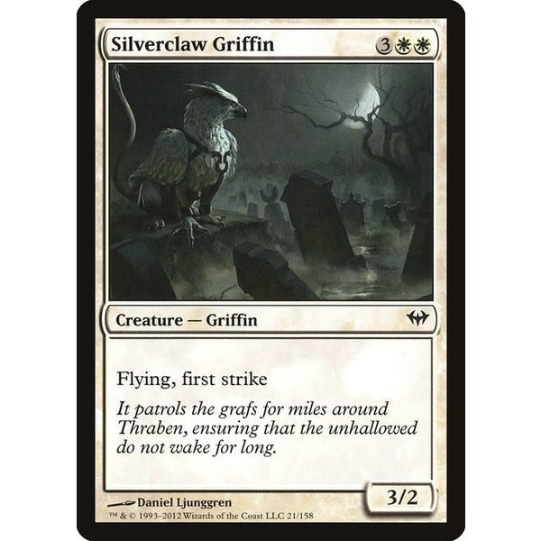 Magic: The Gathering Silverclaw Griffin (021) Near Mint