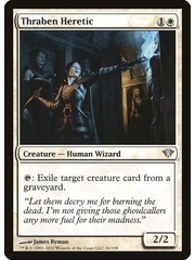 Magic: The Gathering Thraben Heretic (026) Near Mint