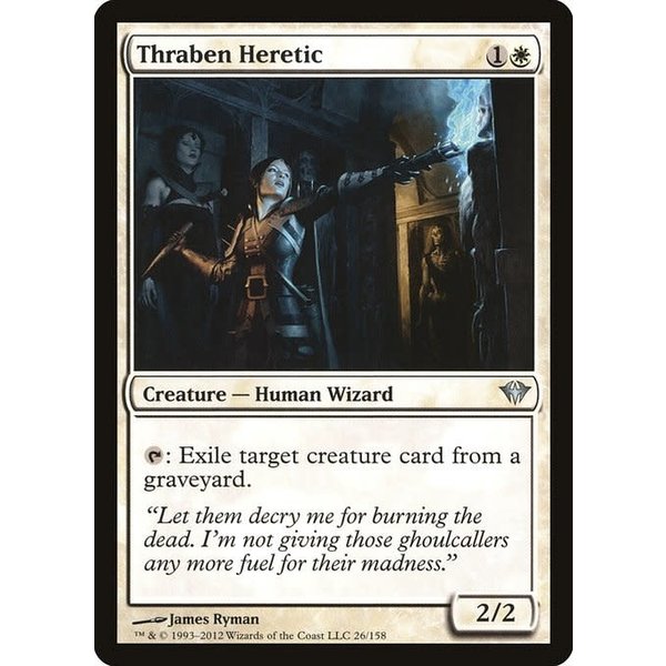Magic: The Gathering Thraben Heretic (026) Near Mint