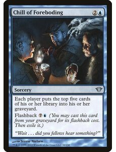 Magic: The Gathering Chill of Foreboding (032) Near Mint