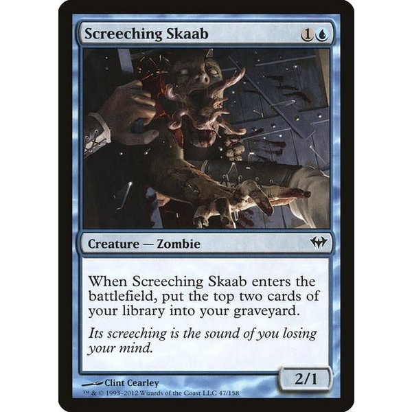 Magic: The Gathering Screeching Skaab (047) Near Mint