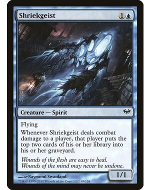 Magic: The Gathering Shriekgeist (049) Lightly Played