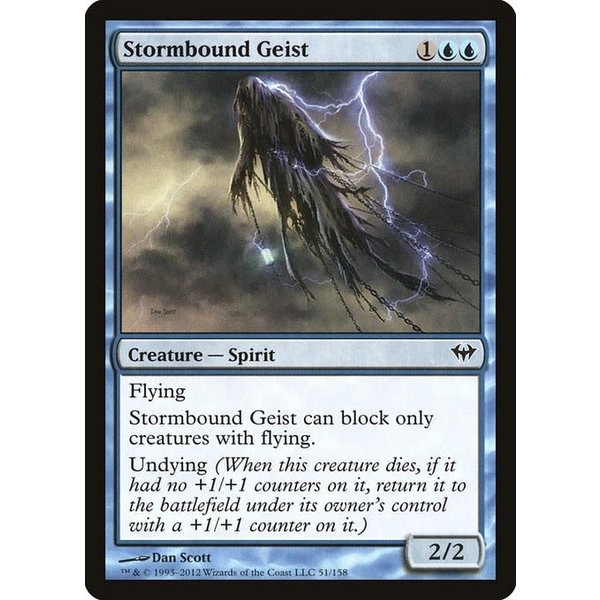 Magic: The Gathering Stormbound Geist (051) Lightly Played