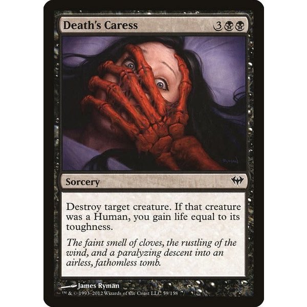 Magic: The Gathering Death's Caress (059) Lightly Played