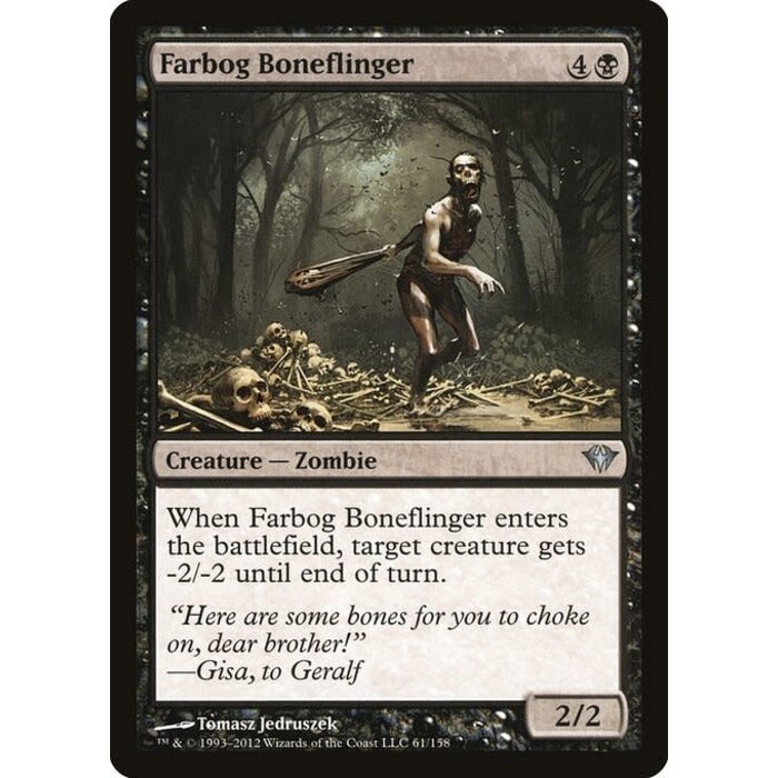 Magic: The Gathering Farbog Boneflinger (061) Near Mint