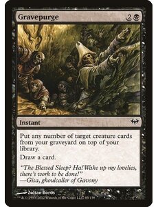Magic: The Gathering Gravepurge (065) Lightly Played