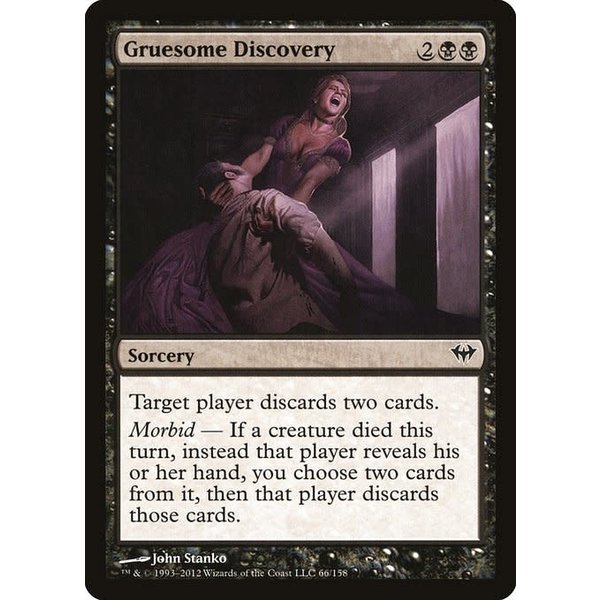 Magic: The Gathering Gruesome Discovery (066) Lightly Played