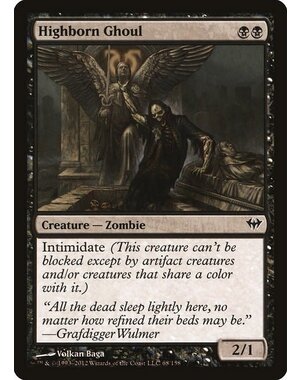 Magic: The Gathering Highborn Ghoul (068) Lightly Played