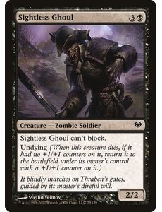 Magic: The Gathering Sightless Ghoul (073) Lightly Played