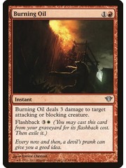 Magic: The Gathering Burning Oil (084) Near Mint