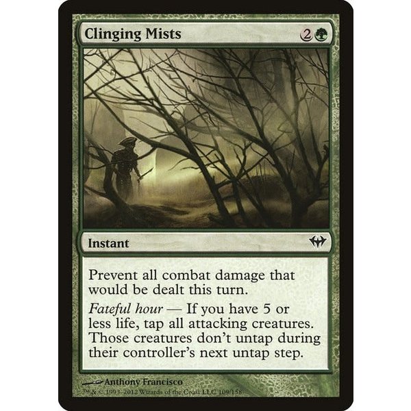 Magic: The Gathering Clinging Mists (109) Near Mint