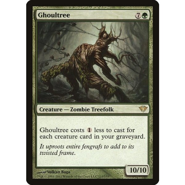 Magic: The Gathering Ghoultree (115) Moderately Played