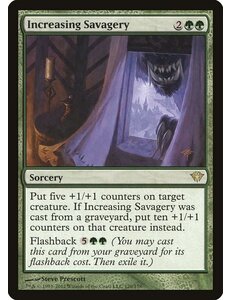 Magic: The Gathering Increasing Savagery (120) Lightly Played