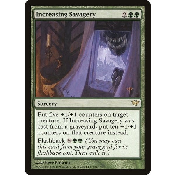 Magic: The Gathering Increasing Savagery (120) Lightly Played