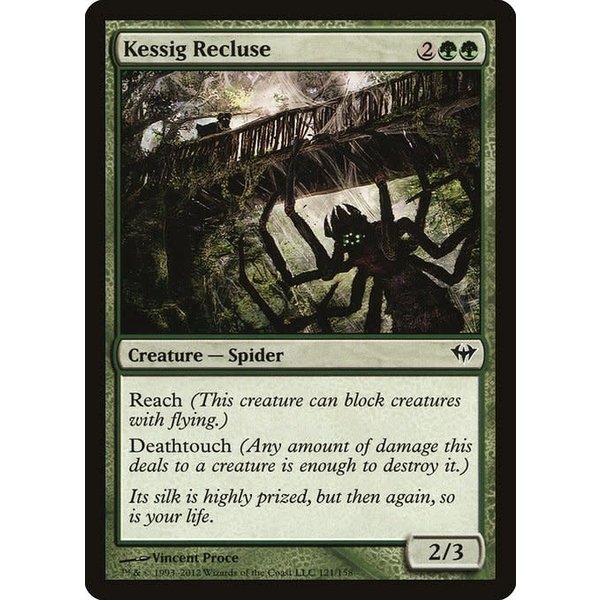 Magic: The Gathering Kessig Recluse (121) Lightly Played