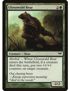 Magic: The Gathering Ulvenwald Bear (129) Lightly Played