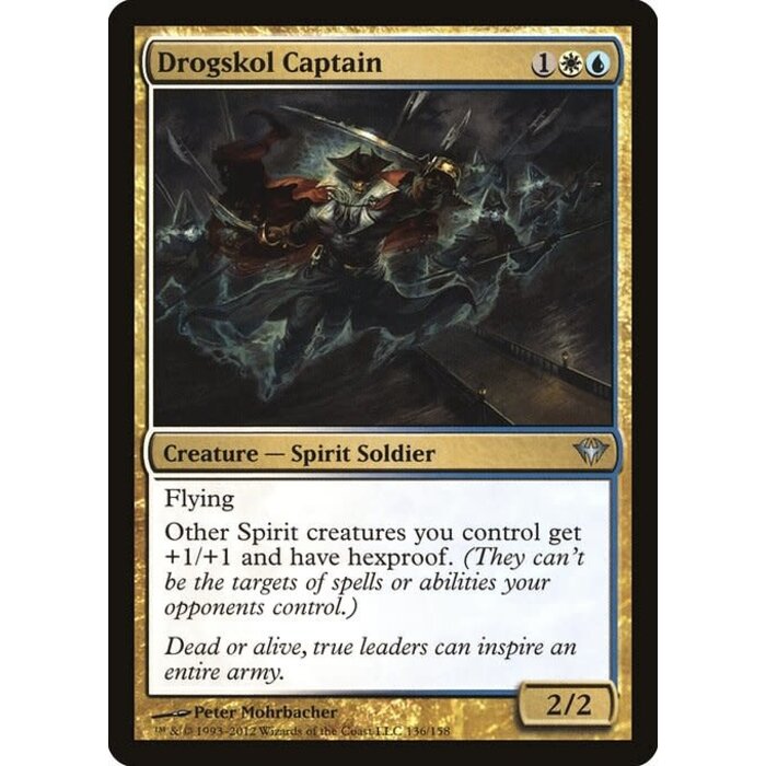 Magic: The Gathering Drogskol Captain (136) Lightly Played