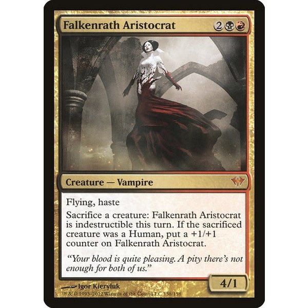 Magic: The Gathering Falkenrath Aristocrat (138) Moderately Played