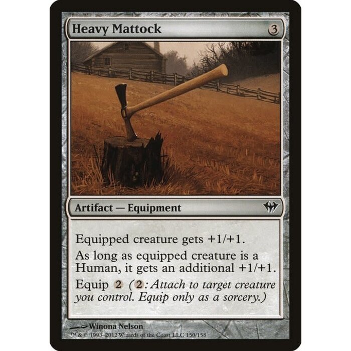 Magic: The Gathering Heavy Mattock (150) Lightly Played