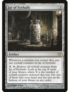 Magic: The Gathering Jar of Eyeballs (152) Lightly Played