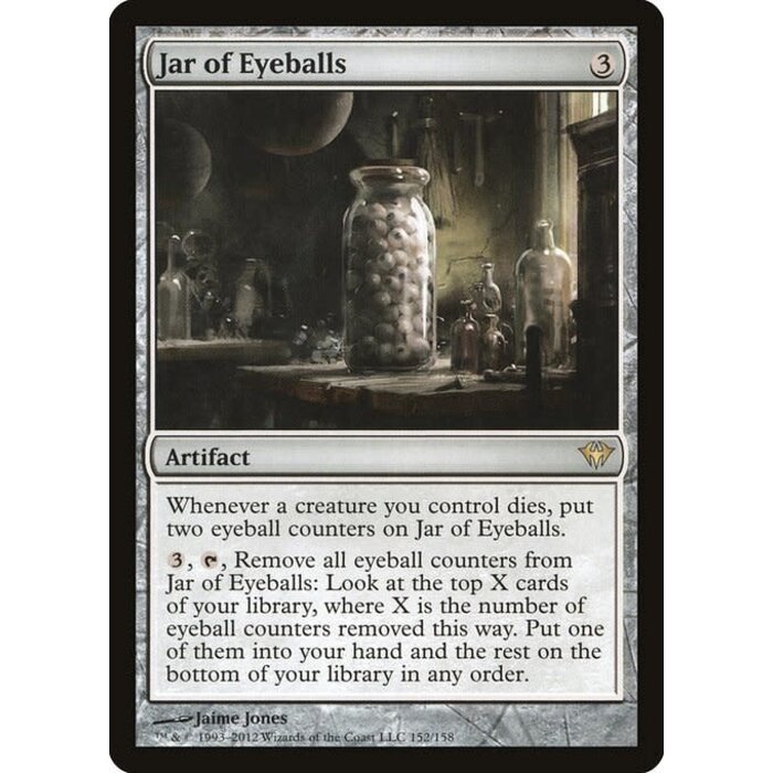 Magic: The Gathering Jar of Eyeballs (152) Lightly Played