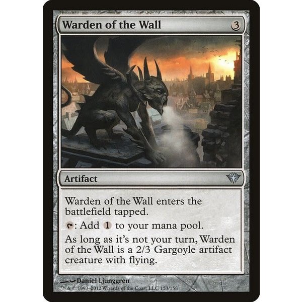 Magic: The Gathering Warden of the Wall (153) Lightly Played