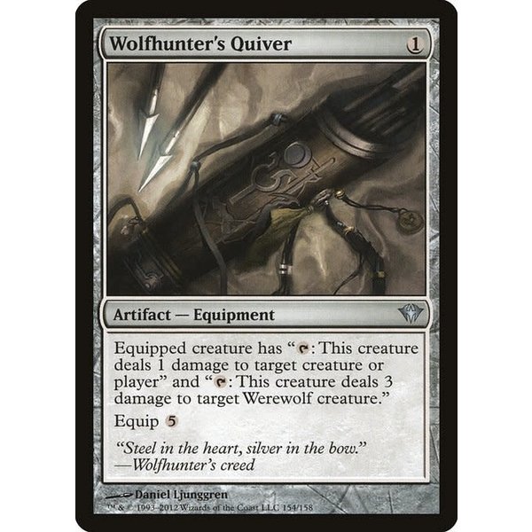 Magic: The Gathering Wolfhunter's Quiver (154) Lightly Played