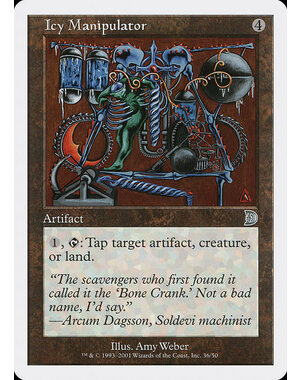 Magic: The Gathering Icy Manipulator (036) Moderately Played Foil
