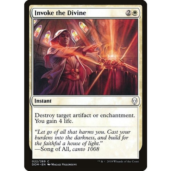 Magic: The Gathering Invoke the Divine (022) Near Mint