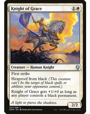 Magic: The Gathering Knight of Grace (023) Lightly Played