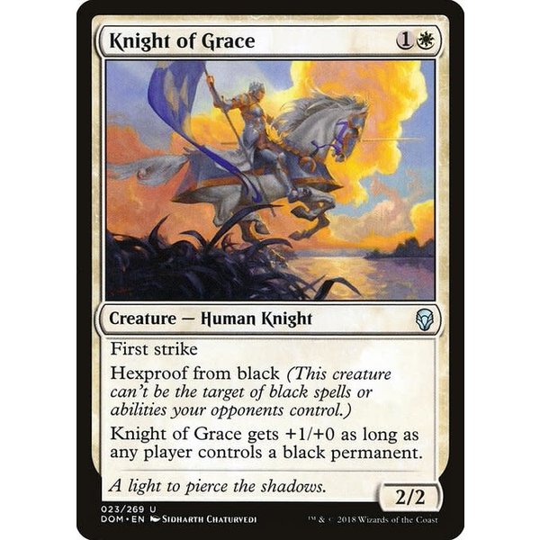 Magic: The Gathering Knight of Grace (023) Lightly Played