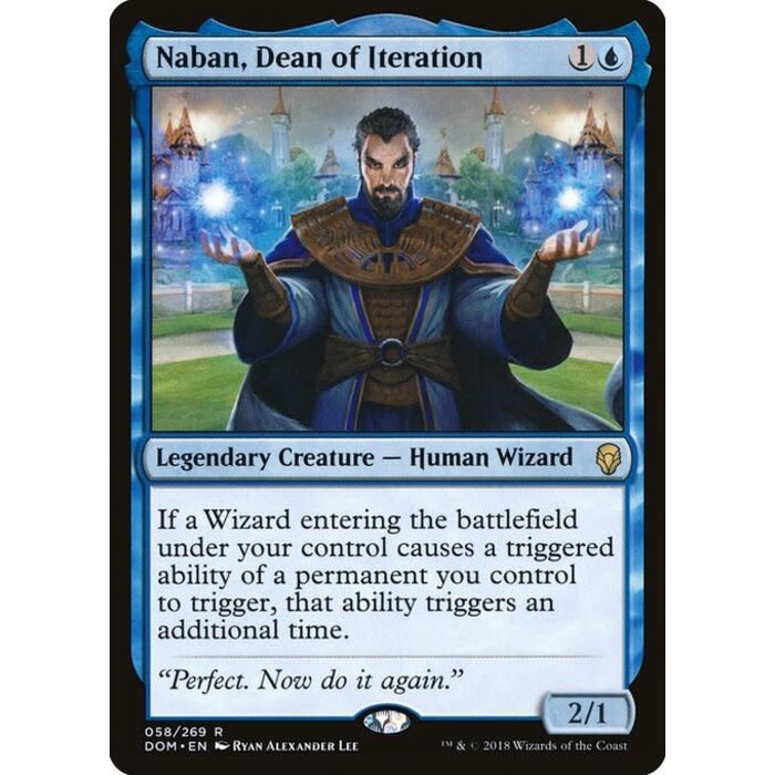 Magic: The Gathering Naban, Dean of Iteration (058) Lightly Played