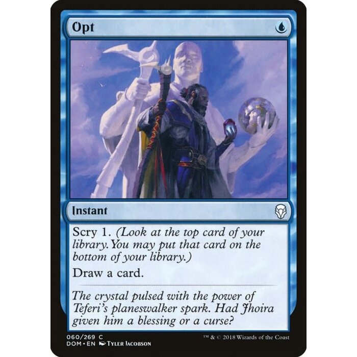 Magic: The Gathering Opt (060) Lightly Played