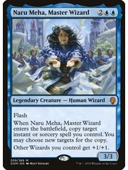 Magic: The Gathering Naru Meha, Master Wizard (059) Lightly Played
