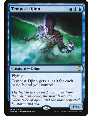 Magic: The Gathering Tempest Djinn (068) Lightly Played