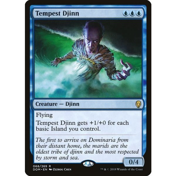 Magic: The Gathering Tempest Djinn (068) Lightly Played