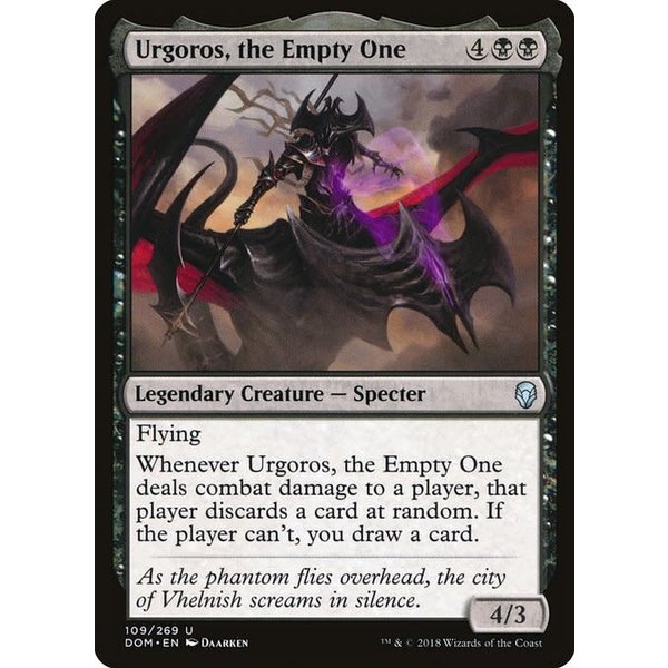 Magic: The Gathering Urgoros, the Empty One (109) Near Mint
