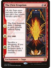 Magic: The Gathering The First Eruption (122) Lightly Played