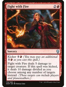Magic: The Gathering Fight with Fire (119) Near Mint Foil