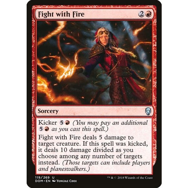 Magic: The Gathering Fight with Fire (119) Near Mint Foil