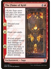 Magic: The Gathering The Flame of Keld (123) Lightly Played Foil